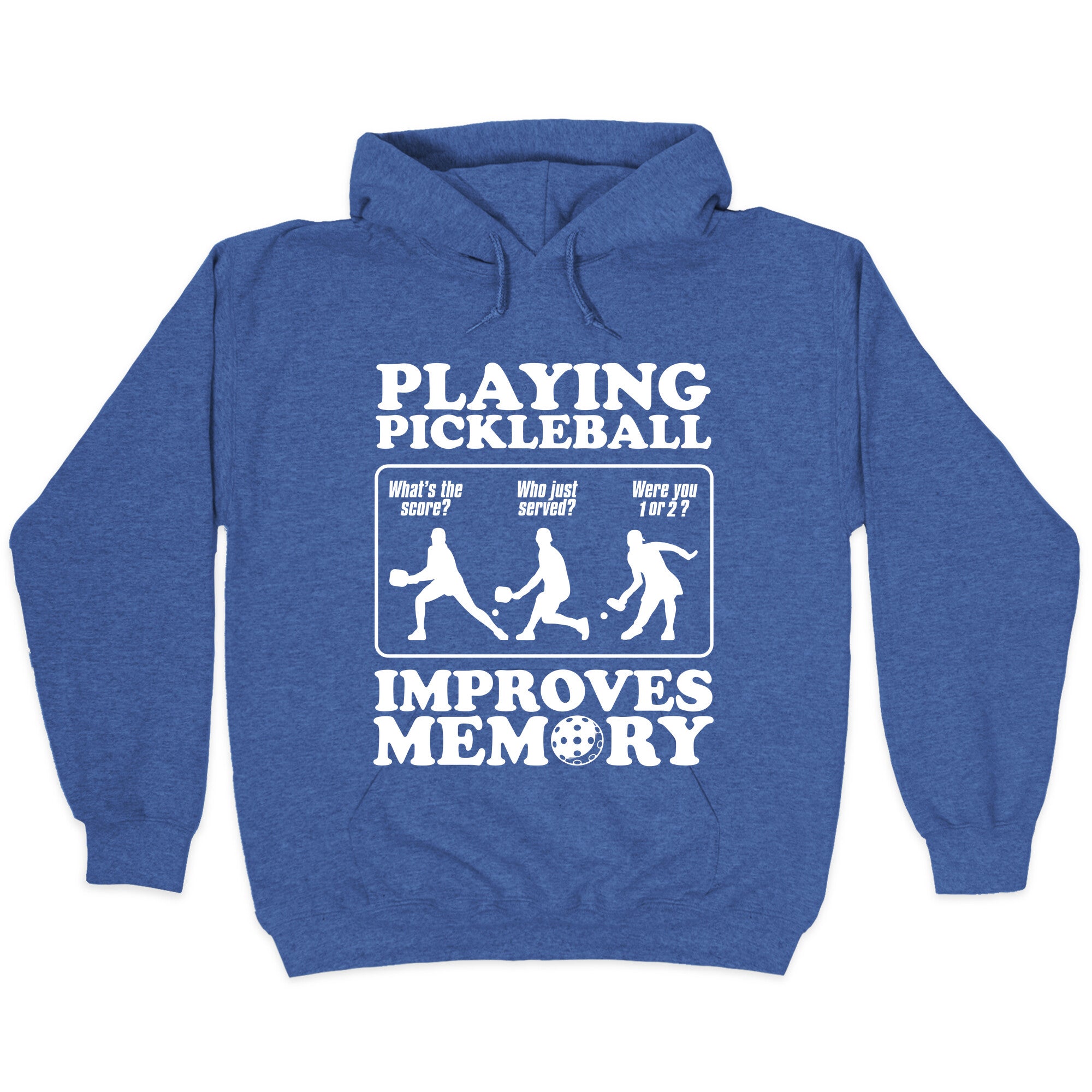 Playing Pickleball Improves Memory Funny Hoodie